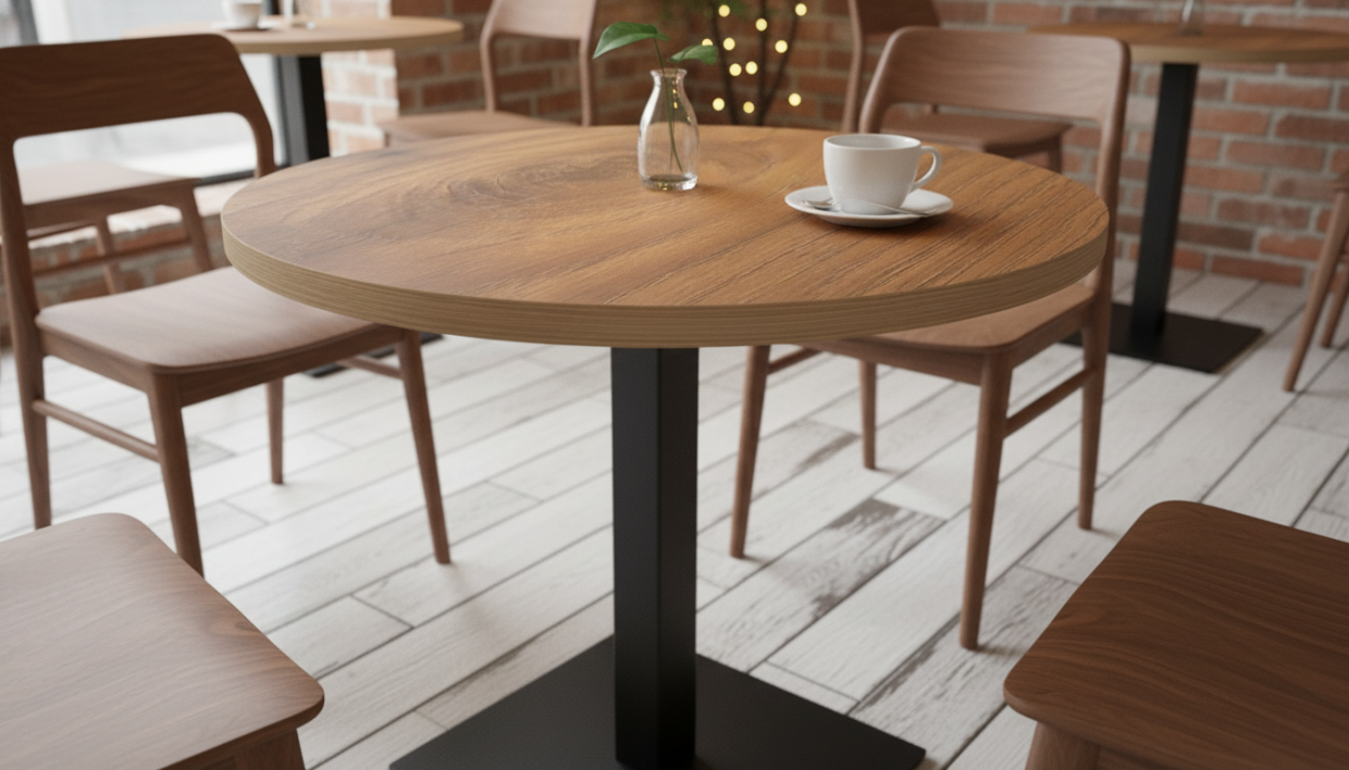 Столешница HPL на основе МДФ (Круглая) Дуб Каньон Касл_28