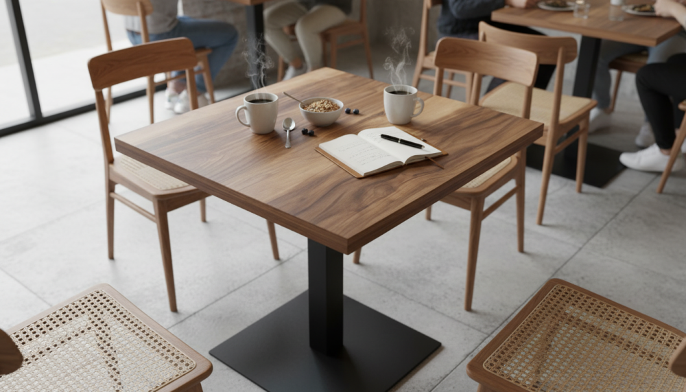 Столешница HPL на основе МДФ (квадратная)