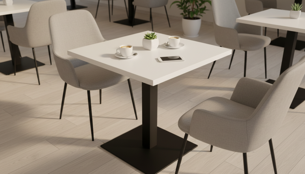 Столешница HPL на основе МДФ (квадратная)