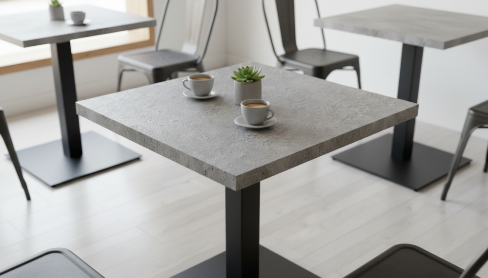 Столешница HPL на основе МДФ (квадратная)