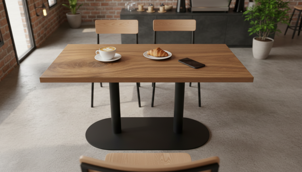 Столешница HPL на основе МДФ (прямоугольная)