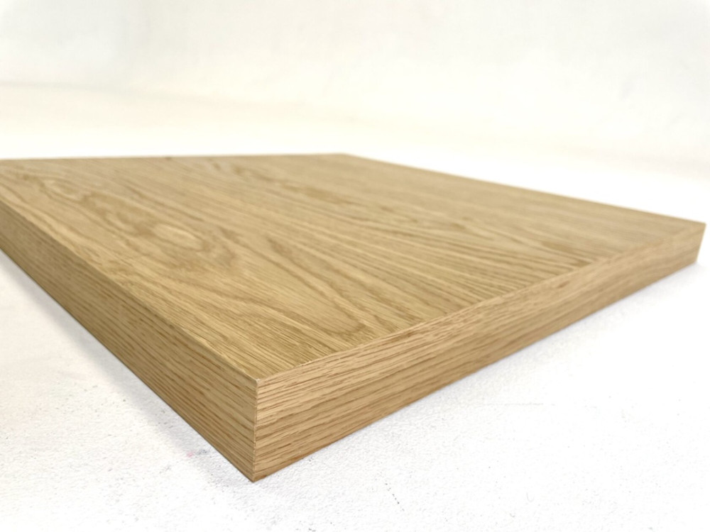 Столешница шпон дуба на основе ВЛАГОСТОЙКОГО МДФ (прямоугольная)