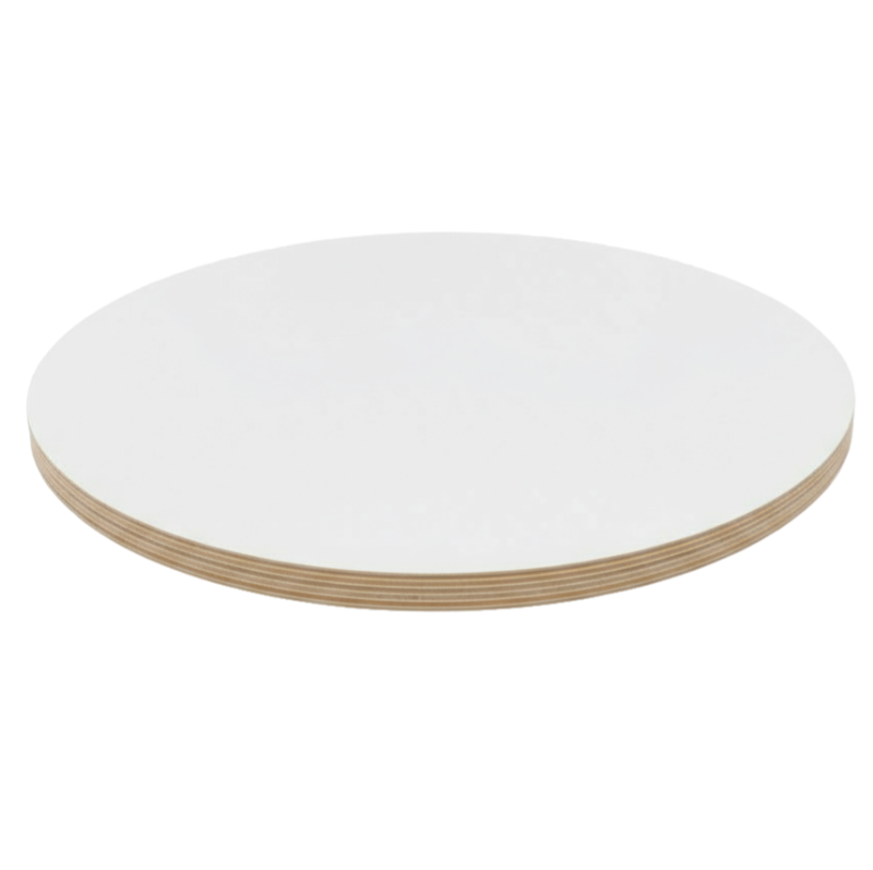 Столешница ВЛАГОСТОЙКАЯ Сlean Touch HPL на основе ФАНЕРЫ 19 мм (Круглая)